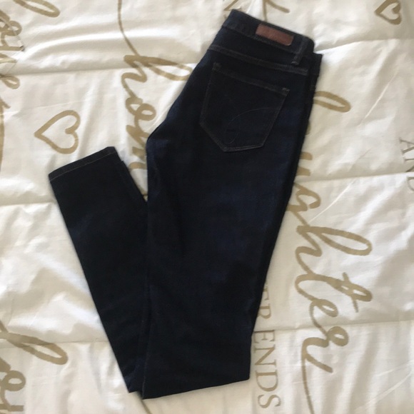 Dark Calvin Klein Jegging Jeans - Picture 6 of 6
